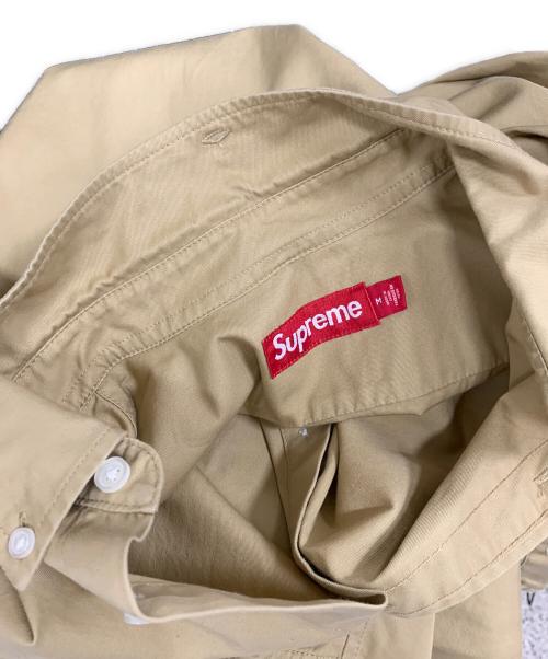 SUPREME（シュプリーム）Supreme (シュプリーム) ボタンダウンシャツ Small BoxShirt Tan（スモール ボックスシャツ タン） カーキ サイズ:Mの古着・服飾アイテム