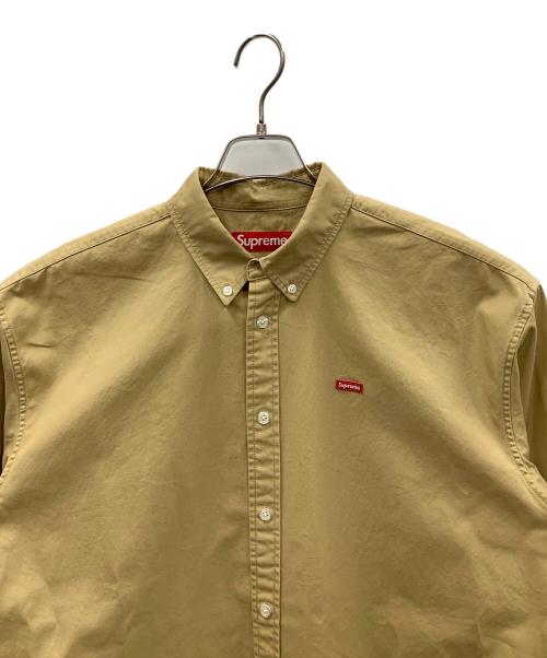 SUPREME（シュプリーム）Supreme (シュプリーム) ボタンダウンシャツ Small BoxShirt Tan（スモール ボックスシャツ タン） カーキ サイズ:Mの古着・服飾アイテム