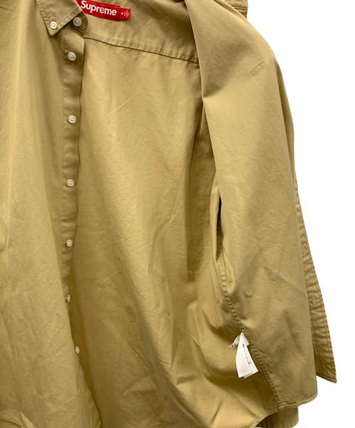 SUPREME（シュプリーム）Supreme (シュプリーム) ボタンダウンシャツ Small BoxShirt Tan（スモール ボックスシャツ タン） カーキ サイズ:Mの古着・服飾アイテム