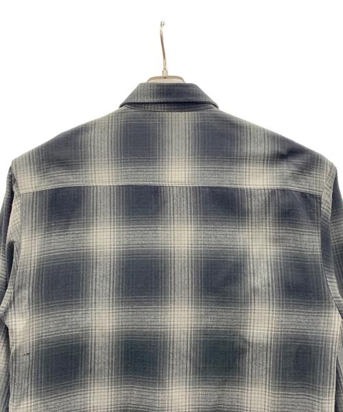 CalTop（キャルトップ）CalTop (キャルトップ) 長袖シャツ チェック柄 ブラック サイズ:実寸サイズにてご家訓ください。の古着・服飾アイテム