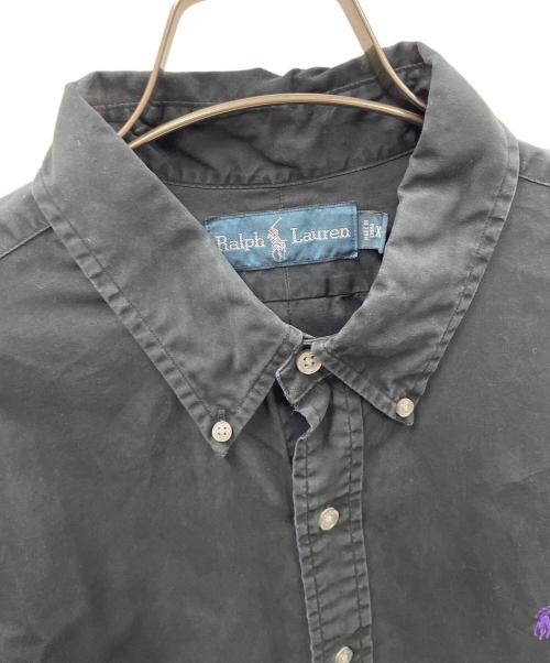 RALPH LAUREN（ラルフローレン）RALPH LAUREN (ラルフローレン) 長袖シャツ ブラック サイズ:XLの古着・服飾アイテム