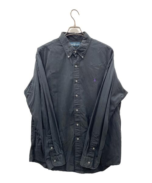 RALPH LAUREN（ラルフローレン）RALPH LAUREN (ラルフローレン) 長袖シャツ ブラック サイズ:XLの古着・服飾アイテム