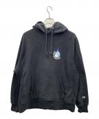 Champion REVERSE WEAVEチャンピオン リバース ウィーブ）の古着「プルオーバーパーカー」｜ブラック