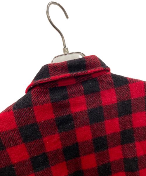WOOLRICH（ウールリッチ）WOOLRICH (ウールリッチ) ネルシャツ チェック柄 レッド×ブラック サイズ:実寸サイズにてご確認ください。の古着・服飾アイテム