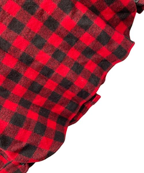 WOOLRICH（ウールリッチ）WOOLRICH (ウールリッチ) ネルシャツ チェック柄 レッド×ブラック サイズ:実寸サイズにてご確認ください。の古着・服飾アイテム