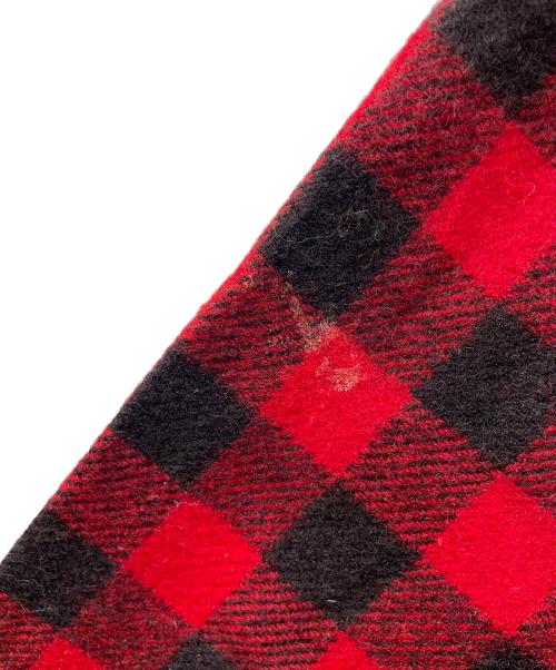 WOOLRICH（ウールリッチ）WOOLRICH (ウールリッチ) ネルシャツ チェック柄 レッド×ブラック サイズ:実寸サイズにてご確認ください。の古着・服飾アイテム