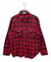 WOOLRICH（ウールリッチ）の古着「ネルシャツ チェック柄」｜レッド×ブラック