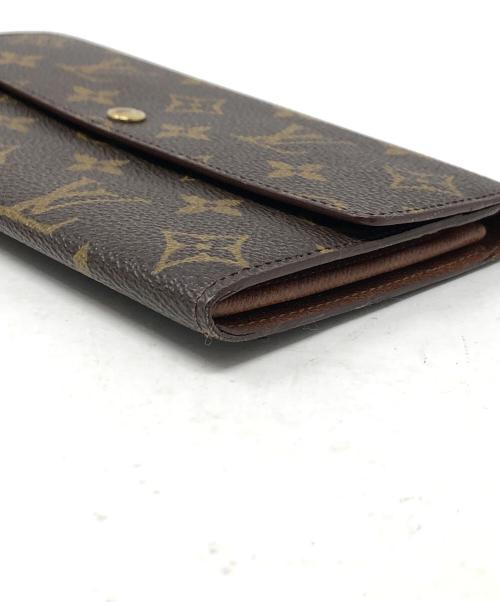 LOUIS VUITTON（ルイ ヴィトン）LOUIS VUITTON (ルイ ヴィトン) 長財布 ポシェット・ポルトモネ クレディ サイズ:実寸サイズにてご確認ください。の古着・服飾アイテム