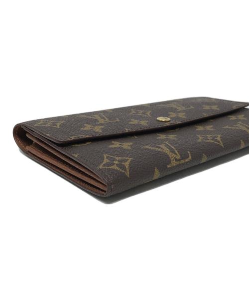 LOUIS VUITTON（ルイ ヴィトン）LOUIS VUITTON (ルイ ヴィトン) 長財布 ポシェット・ポルトモネ クレディ サイズ:実寸サイズにてご確認ください。の古着・服飾アイテム