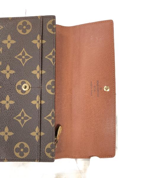 LOUIS VUITTON（ルイ ヴィトン）LOUIS VUITTON (ルイ ヴィトン) 長財布 ポシェット・ポルトモネ クレディ サイズ:実寸サイズにてご確認ください。の古着・服飾アイテム