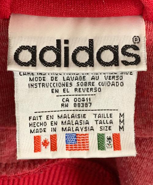 adidas（アディダス）adidas (アディダス) トラックジャケット レッド×ブラック サイズ:実寸サイズにてご確認ください。の古着・服飾アイテム