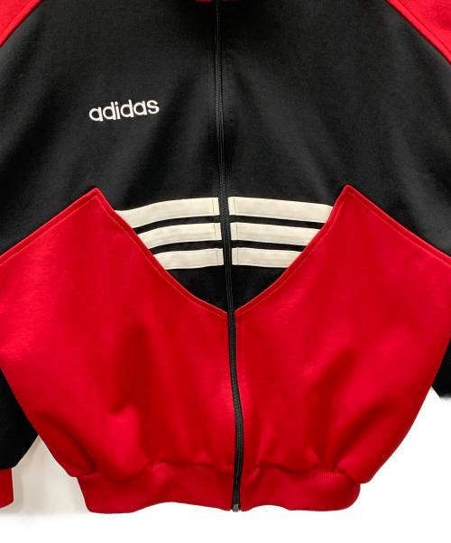 adidas（アディダス）adidas (アディダス) トラックジャケット レッド×ブラック サイズ:実寸サイズにてご確認ください。の古着・服飾アイテム