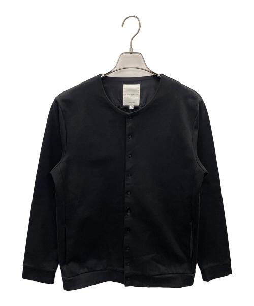 STILL BY HAND（スティルバイハンド）STILL BY HAND (スティルバイハンド) スナップカーディガン ブラック サイズ:48の古着・服飾アイテム