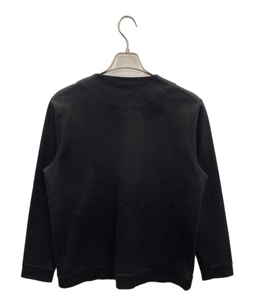 STILL BY HAND（スティルバイハンド）STILL BY HAND (スティルバイハンド) スナップカーディガン ブラック サイズ:48の古着・服飾アイテム
