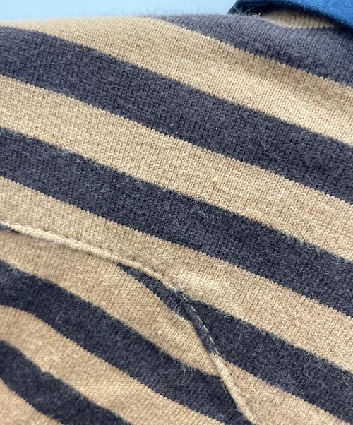 Vivienne Westwood man（ヴィヴィアン ウェストウッド マン）Vivienne Westwood man (ヴィヴィアン ウェストウッド マン) 長袖シャツ ネイビー×カーキ サイズ:46の古着・服飾アイテム