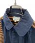 Vivienne Westwood man (ヴィヴィアン ウェストウッド マン) 長袖シャツ ネイビー×カーキ サイズ:46：5000円