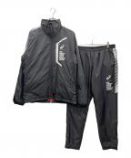 asicsアシックス）の古着「セットアップジャージ」｜ブラック