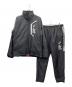 asics（アシックス）の古着「セットアップジャージ」｜ブラック