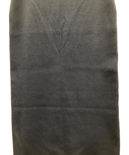Snidel（スナイデル）Snidel (スナイデル) ノースリーブ ボウタイドッキングニットワンピース ネイビー×ブルー サイズ:Fの古着・服飾アイテム