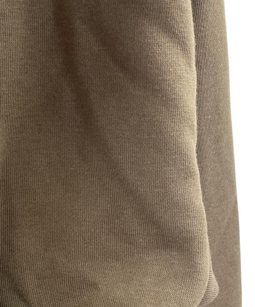 Snidel（スナイデル）Snidel (スナイデル) フリルカットパーカー ブラウン サイズ:Fの古着・服飾アイテム