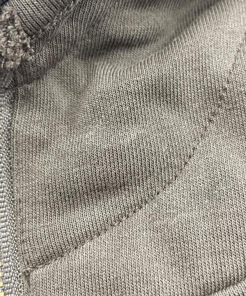 Snidel（スナイデル）Snidel (スナイデル) フリルカットパーカー ブラウン サイズ:Fの古着・服飾アイテム