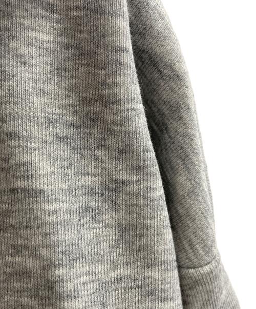 Snidel（スナイデル）Snidel (スナイデル) フリルカットパーカー グレー サイズ:Fの古着・服飾アイテム