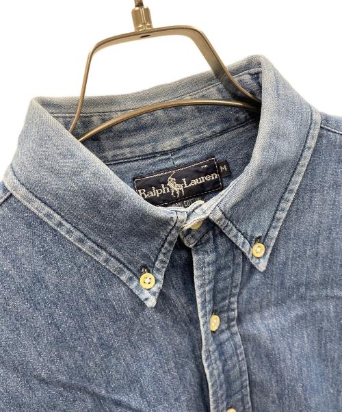 RALPH LAUREN（ラルフローレン）RALPH LAUREN (ラルフローレン) デニムシャツ ブルー サイズ:Mの古着・服飾アイテム