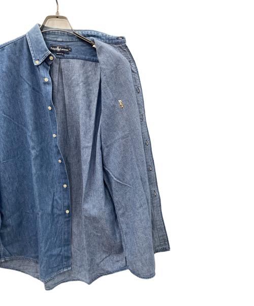 RALPH LAUREN（ラルフローレン）RALPH LAUREN (ラルフローレン) デニムシャツ ブルー サイズ:Mの古着・服飾アイテム