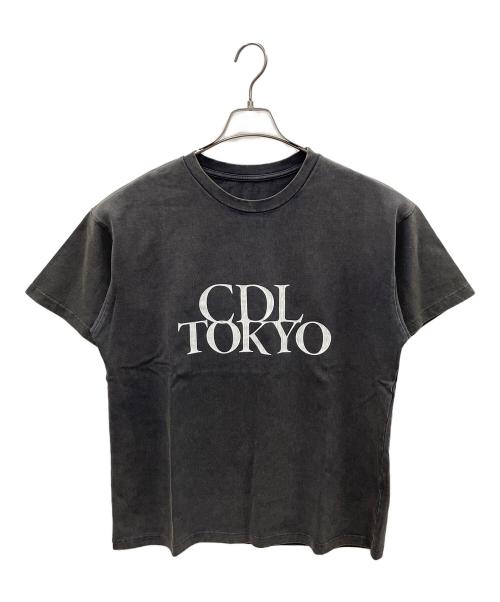 CDL TOKYO（シーディーエルトウキョウ）CDL TOKYO (シーディーエルトウキョウ) Tシャツ CDL Vintage Tee（シーディーエル ヴィンテージ ティー） チャコールグレー サイズ:Lの古着・服飾アイテム