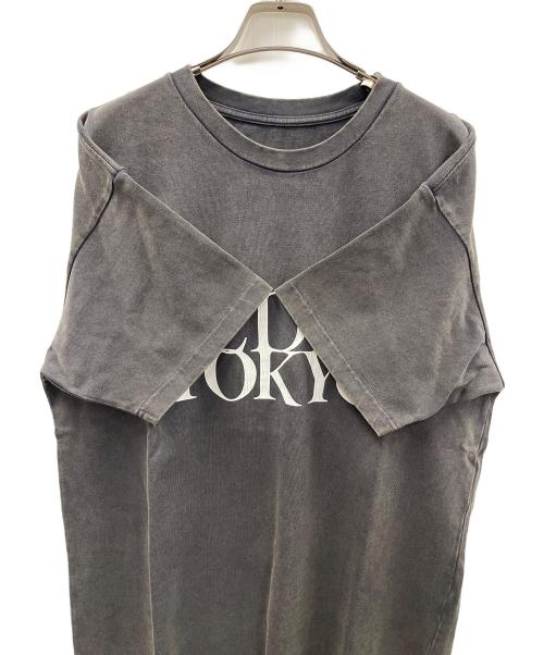 CDL TOKYO（シーディーエルトウキョウ）CDL TOKYO (シーディーエルトウキョウ) Tシャツ CDL Vintage Tee（シーディーエル ヴィンテージ ティー） チャコールグレー サイズ:Lの古着・服飾アイテム