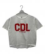 CDL TOKYOシーディーエルトウキョウ）の古着「シャツ CDL（シーディーエル） ロゴT」｜ホワイト