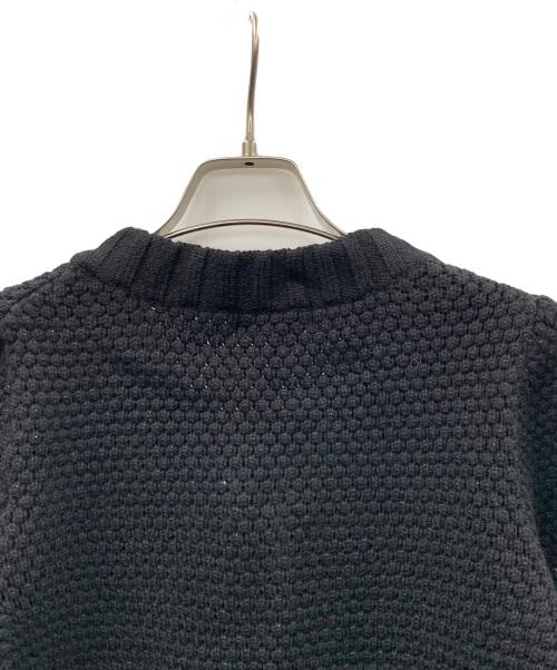 BURBERRY BLUE LABEL（バーバリー ブルー レーベル）BURBERRY BLUE LABEL (バーバリー ブルー レーベル) ニットカーディガン ブラック サイズ:38の古着・服飾アイテム
