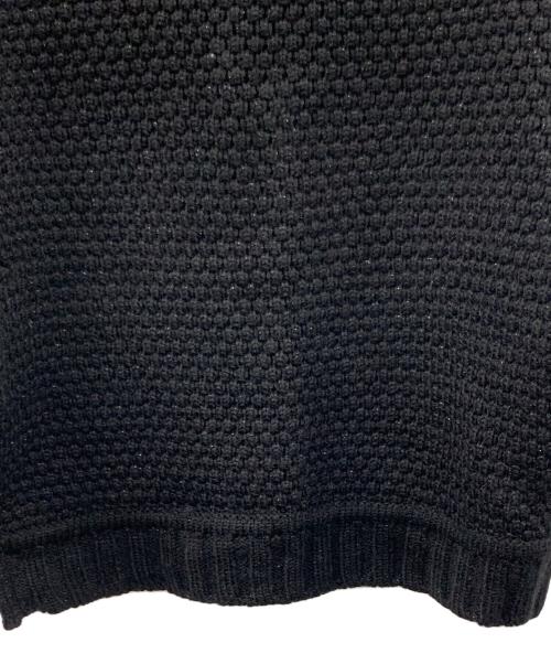 BURBERRY BLUE LABEL（バーバリー ブルー レーベル）BURBERRY BLUE LABEL (バーバリー ブルー レーベル) ニットカーディガン ブラック サイズ:38の古着・服飾アイテム