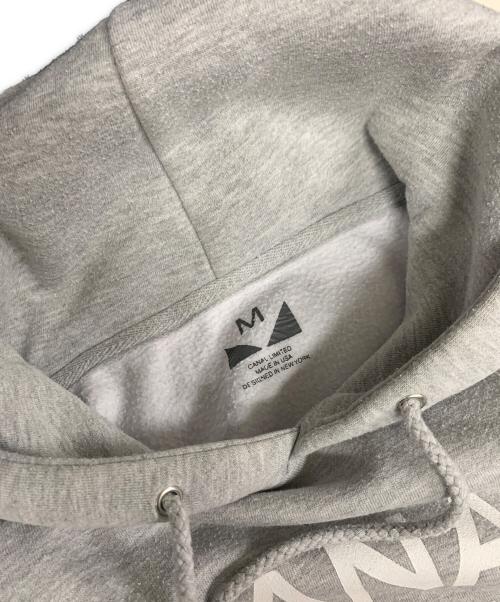 INDEPENDENT（インディペンデント）INDEPENDENT (インディペンデント) プルオーバーパーカー ライトグレー サイズ:Mの古着・服飾アイテム