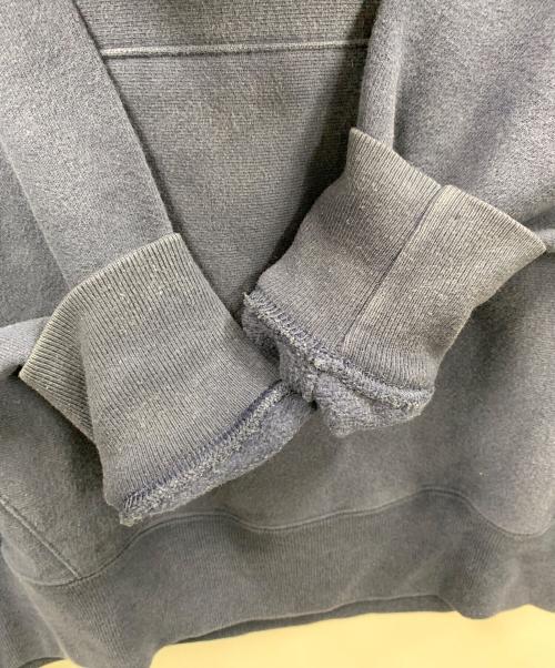 Champion REVERSE WEAVE（チャンピオン リバース ウィーブ）Champion REVERSE WEAVE (チャンピオン リバース ウィーブ) プルオーバーパーカー ネイビー サイズ:Ｍの古着・服飾アイテム