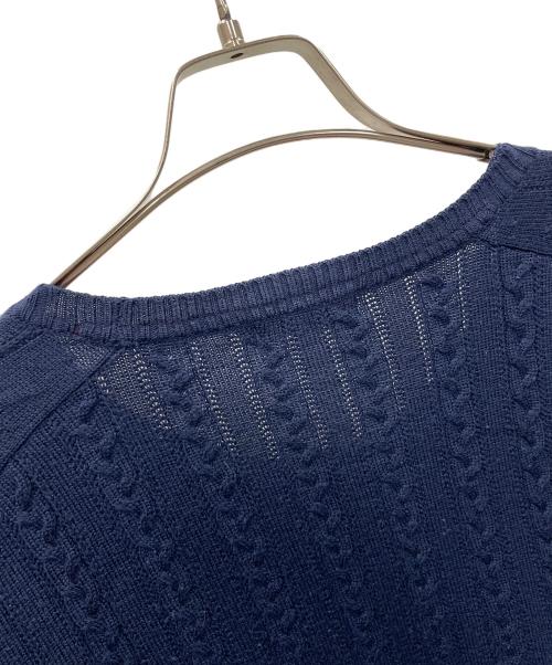 BURBERRY BLACK LABEL（バーバリーブラックレーベル）BURBERRY BLACK LABEL (バーバリーブラックレーベル) ニット ネイビー サイズ:3の古着・服飾アイテム