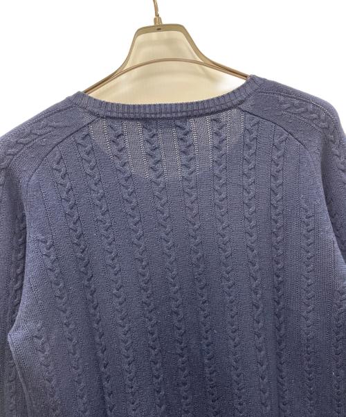 BURBERRY BLACK LABEL（バーバリーブラックレーベル）BURBERRY BLACK LABEL (バーバリーブラックレーベル) ニット ネイビー サイズ:3の古着・服飾アイテム