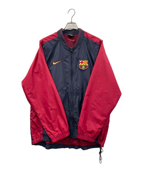 NIKE TEAM（ナイキチーム）NIKE TEAM (ナイキチーム) FCバルセロナ (エフシーバルセロナ) ナイロンジャケット ネイビー サイズ:Mの古着・服飾アイテム