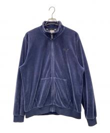 PUMA（プーマ）の古着「ベロアトラックジャケット」｜ネイビー