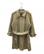 BURBERRYバーバリー）の古着「ステンカラーコート」｜ベージュ