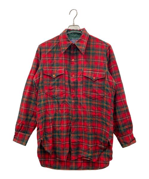 PENDLETON（ペンドルトン）PENDLETON (ペンドルトン) ネルシャツ レッド サイズ:実寸サイズにてご確認ください。の古着・服飾アイテム