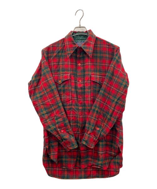 PENDLETON（ペンドルトン）PENDLETON (ペンドルトン) ネルシャツ レッド サイズ:実寸サイズにてご確認ください。の古着・服飾アイテム