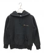 Champion REVERSE WEAVEチャンピオン リバース ウィーブ）の古着「プルオーバーパーカー」｜ブラック