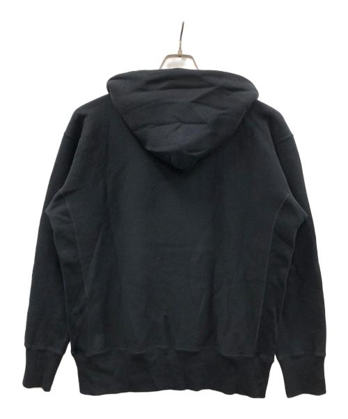 Champion REVERSE WEAVE（チャンピオン リバース ウィーブ）Champion REVERSE WEAVE (チャンピオン リバース ウィーブ) プルオーバーパーカー ブラック サイズ:Largeの古着・服飾アイテム