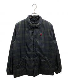 VAN（ヴァン）の古着「コーチジャケット」｜グリーン×ネイビー