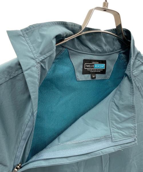TWELVE PERCENT（トゥエレブパーセント）TWELVE PERCENT (トゥエレブパーセント) ナイロンジャケット スカイブルー サイズ:Mの古着・服飾アイテム