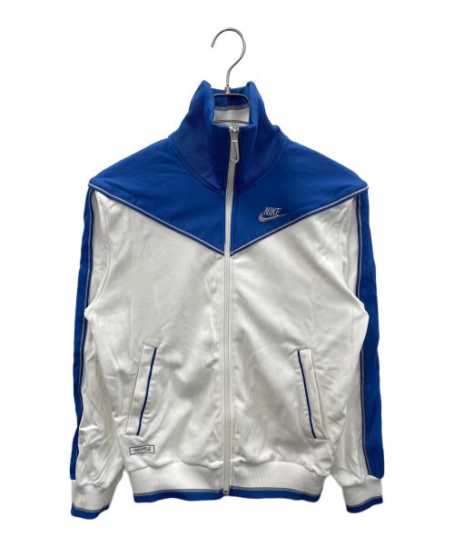 NIKE（ナイキ）NIKE (ナイキ) トラックジャケット ホワイト×ブルー サイズ:Mの古着・服飾アイテム