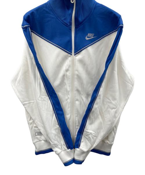 NIKE（ナイキ）NIKE (ナイキ) トラックジャケット ホワイト×ブルー サイズ:Mの古着・服飾アイテム