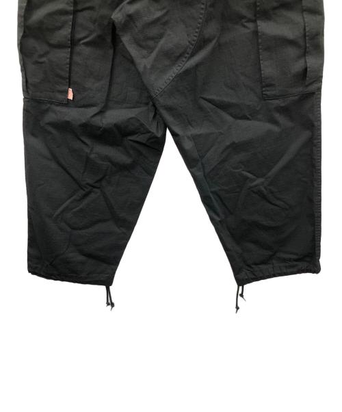 HINSON（ヒンソン）HINSON (ヒンソン) コットンリップストップカーゴパンツ ブラック サイズ:M 未使用品の古着・服飾アイテム