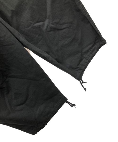HINSON（ヒンソン）HINSON (ヒンソン) コットンリップストップカーゴパンツ ブラック サイズ:M 未使用品の古着・服飾アイテム